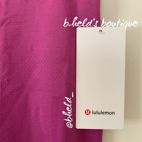 lululemon Swiftly Tech Racerback Tank Top 2.0 Vivid Plum Purple Size 2 New NWT - Picture 5 of 12